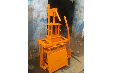 Manual Concrete Block Machine